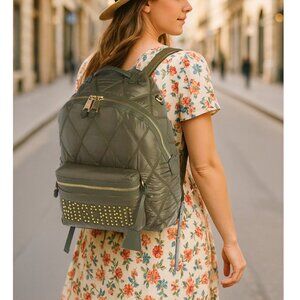 NWT MOSCHINO Studded Logo Backpack